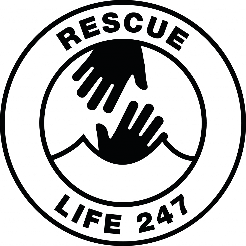 rescue life 247 logo