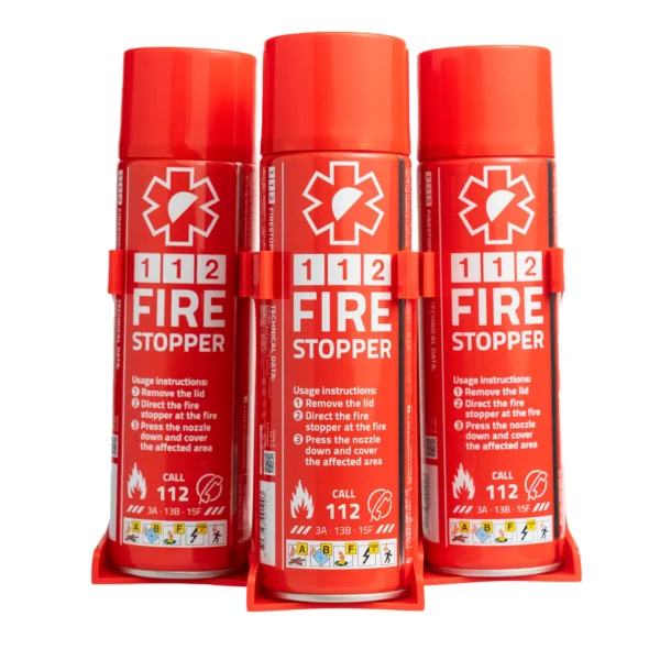 112 Brandsläckare 3 pack