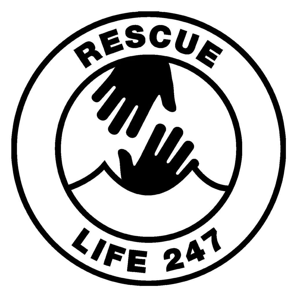 Vit_logga_ Rescuelife_247