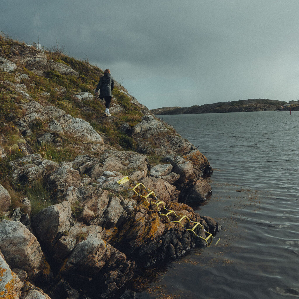 Livlejdaren räddningsstege på Bergshäll