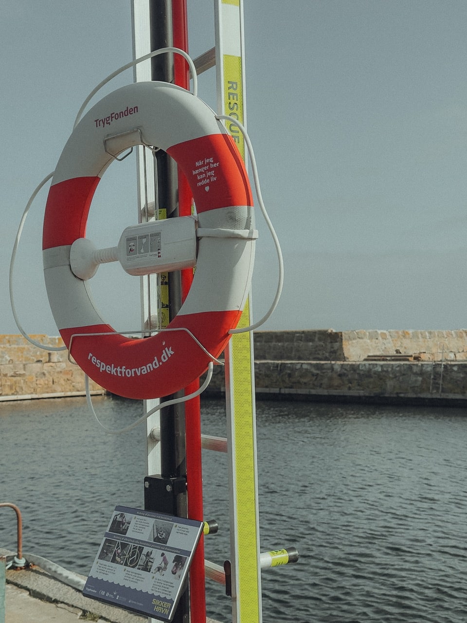 Trygfondens livbojar sitter på alla livräddningsposter